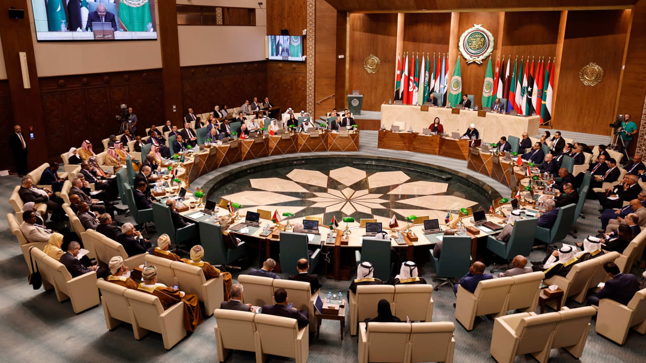 الجامعة العربية ترحب بعقد مؤتمر دولي للسلام لحل القضية الفلسطينية 