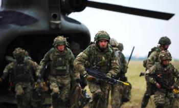 بريطانيا تواصل التدريبات العسكرية للجنود الاوكرانيين