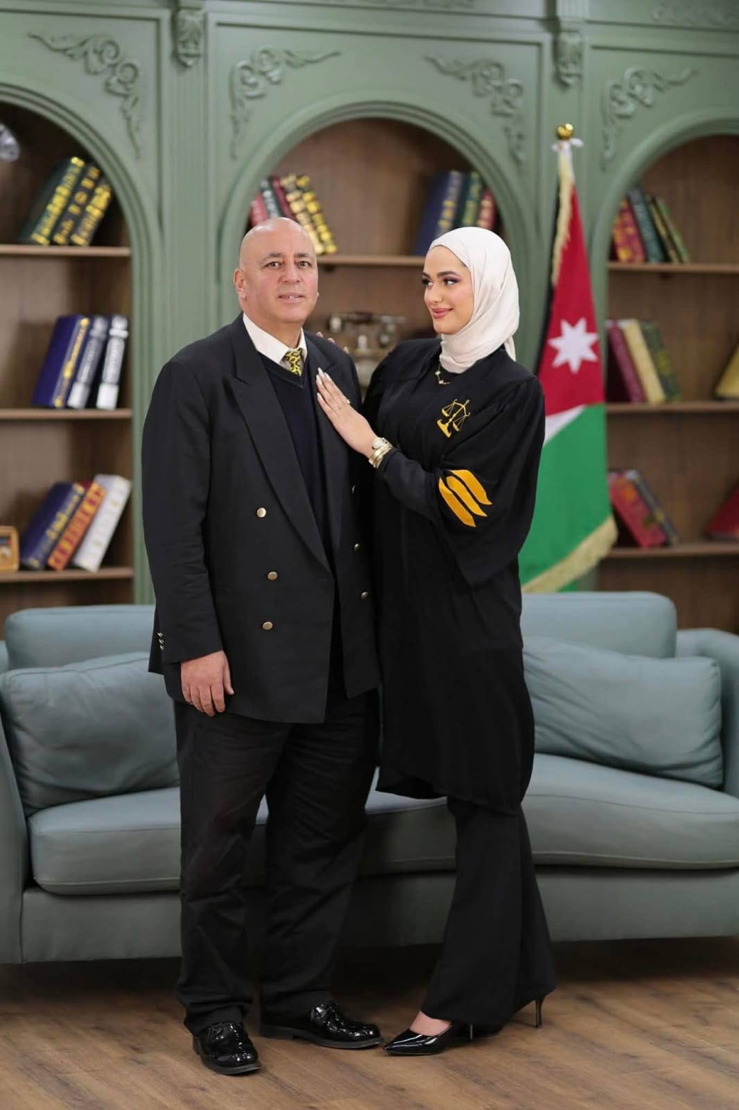 ديانا نزيه خليل الجدوع ..  مبارك التخرج