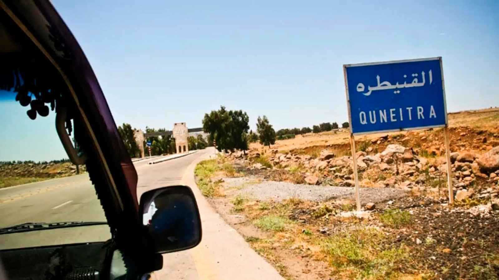 قوات إسرائيلية تطلق النار على تل الأحمر بريف القنيطرة