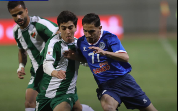 التعادل الإيجابي يحسم مواجهة الرمثا والأهلي بدوري المحترفين
