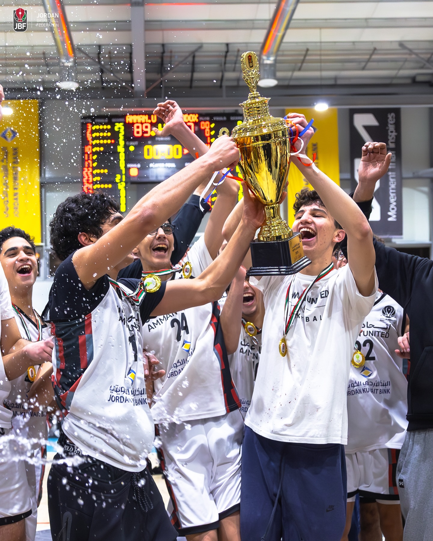 اتحاد عمان يتوج بلقب دوري الناشئين تحت 16 لكرة السلة