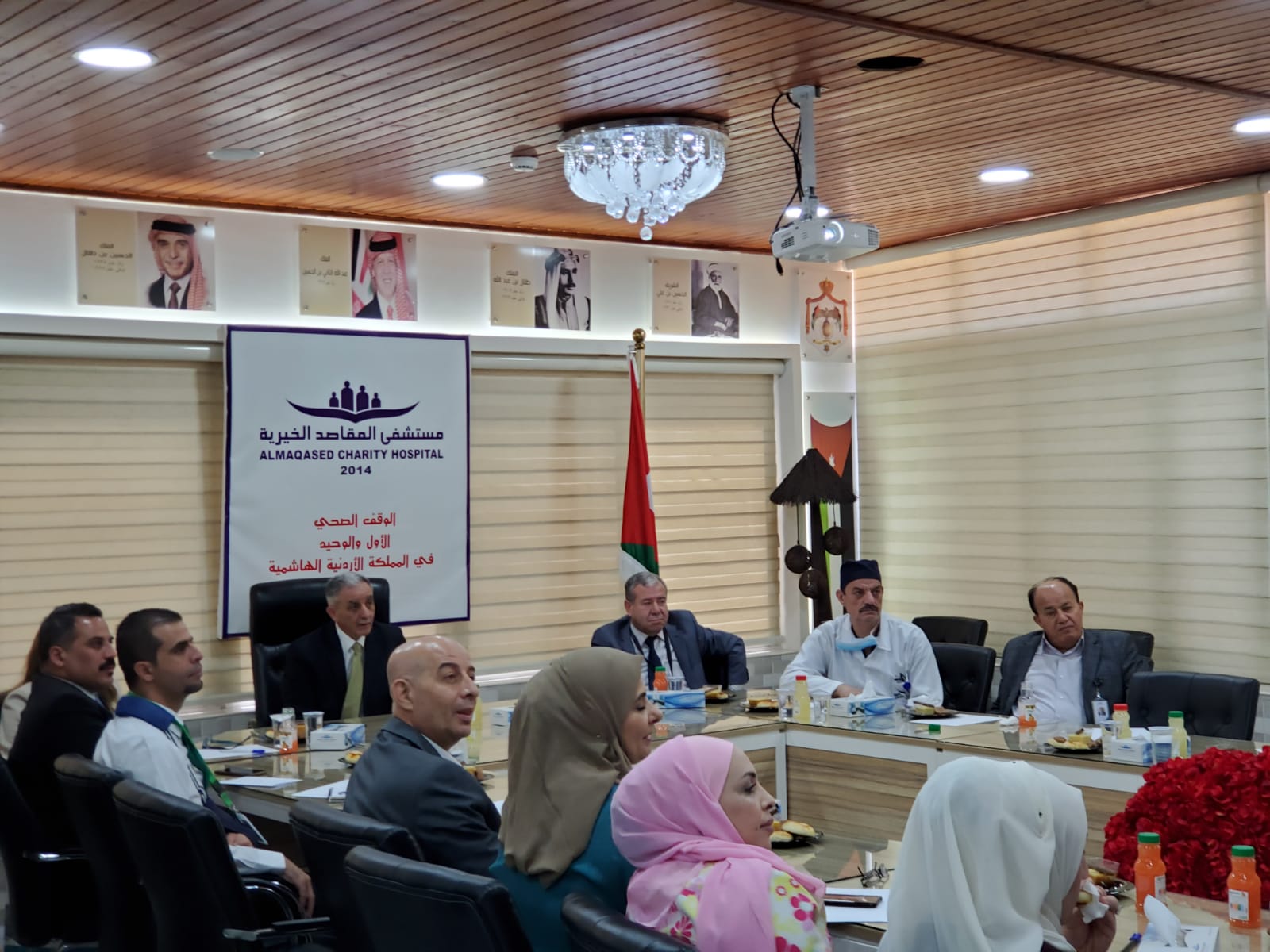 وفد من مجلس اعتماد المؤسسات الصحية يزور مستشفى المقاصد | اخبار الاردن