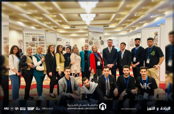 هندسة عمان العربية تشارك في فعاليات المؤتمر المعماري الأردني الدولي السابع 