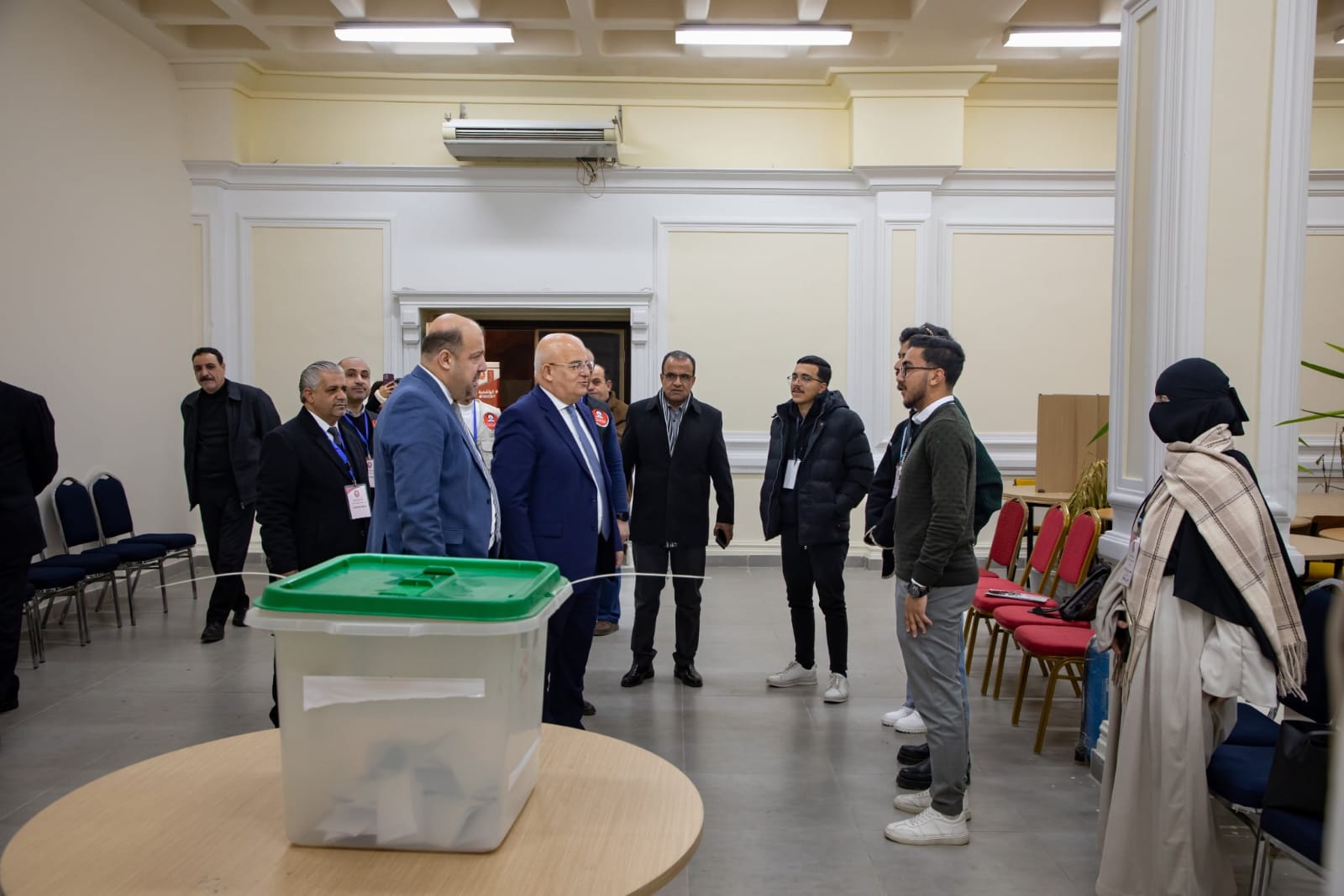 رئيس الهاشمة يتفقد انتخابات الأندية الطلابية ويؤكد أهمية تعزيز دور الشباب