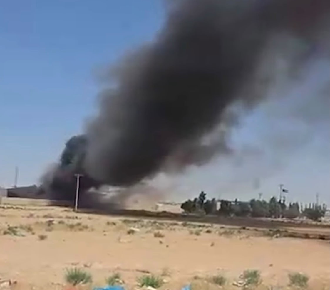حريق مصنع كرتون في المفرق