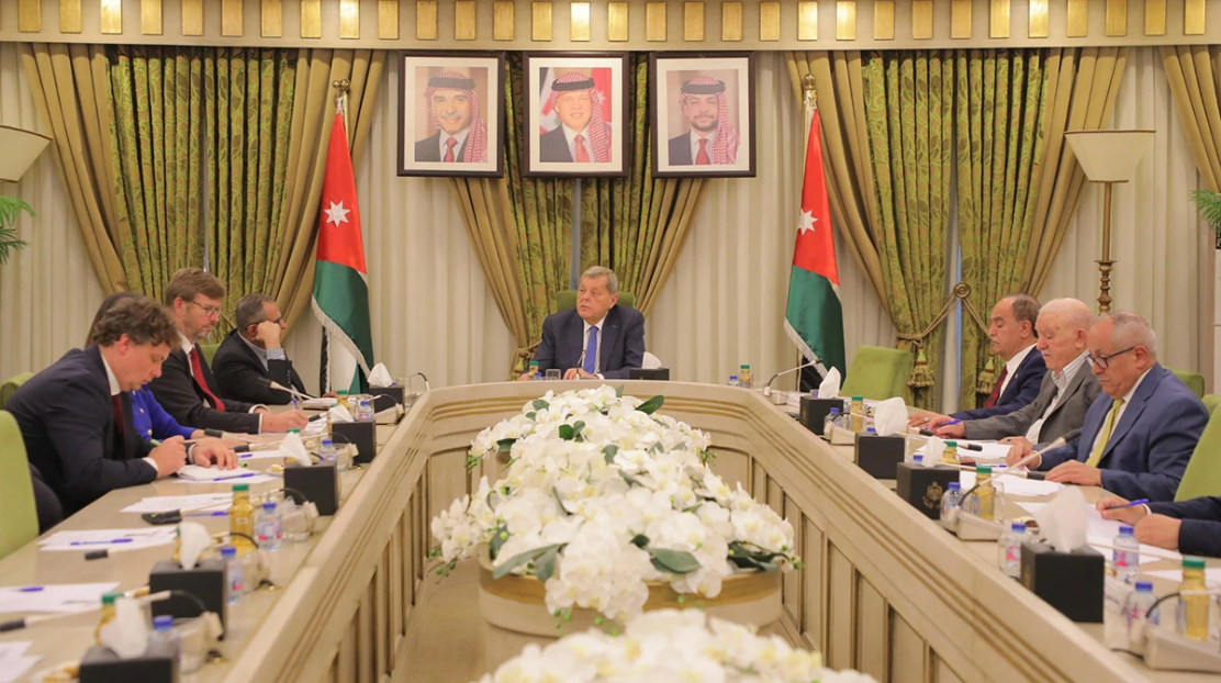 لجنة فلسطين في الأعيان تلتقي السفير الألماني
