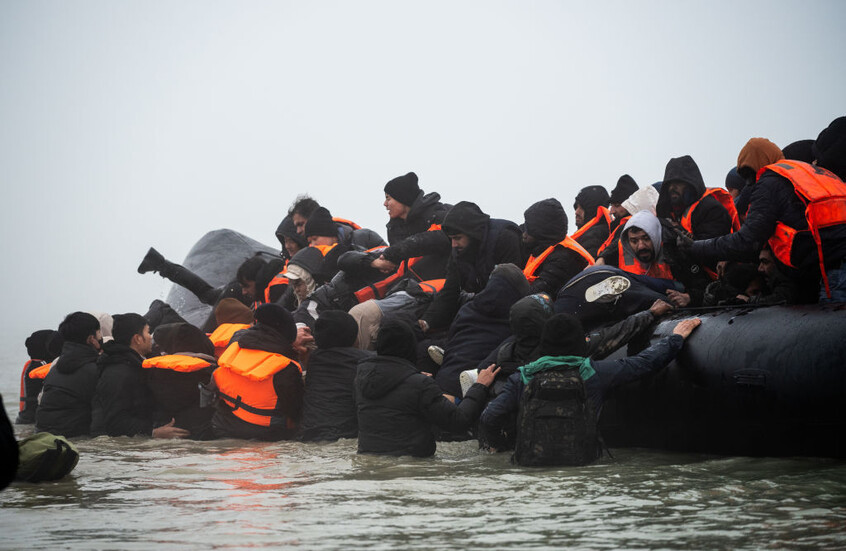 بريطانيا ..  وصول أكثر من 41 ألف مهاجر غير شرعي في 2025