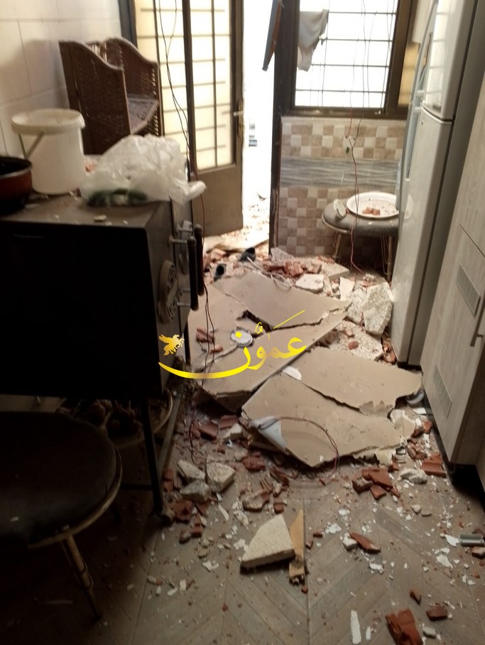 تساقط حجر بناء يهدد سكان عمارة في وادي السير 