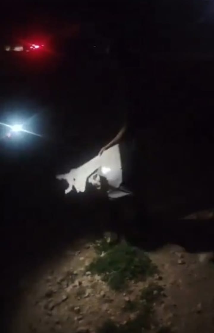 سقوط شظايا صاروخ في بلدة الشهابية بالكرك 