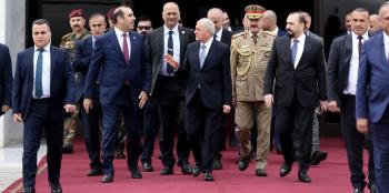 الرئيس العراقي يتوجه إلى الأردن 