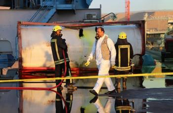 ارتفاع عدد ضحايا حادثة ميناء العقبة⁩ إلى 13 وفاة