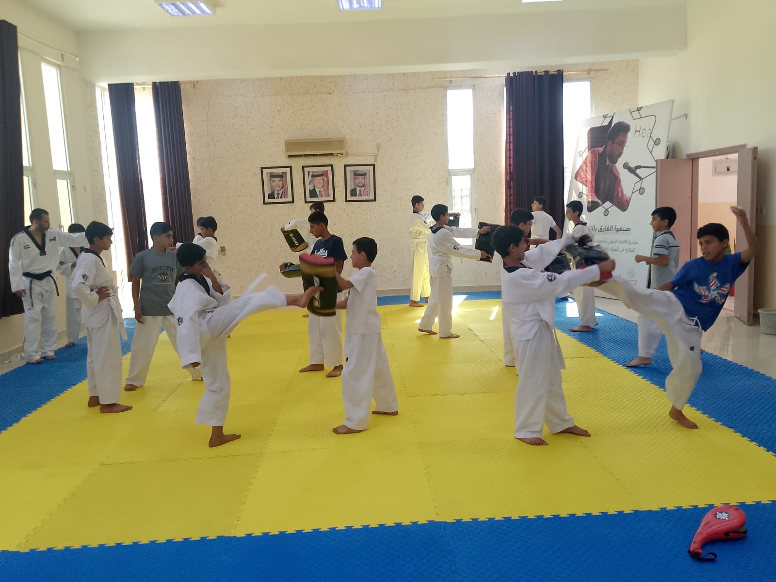 مراكز شباب العاصمة تواصل تنفيذ برنامج التايكواندو للشباب
