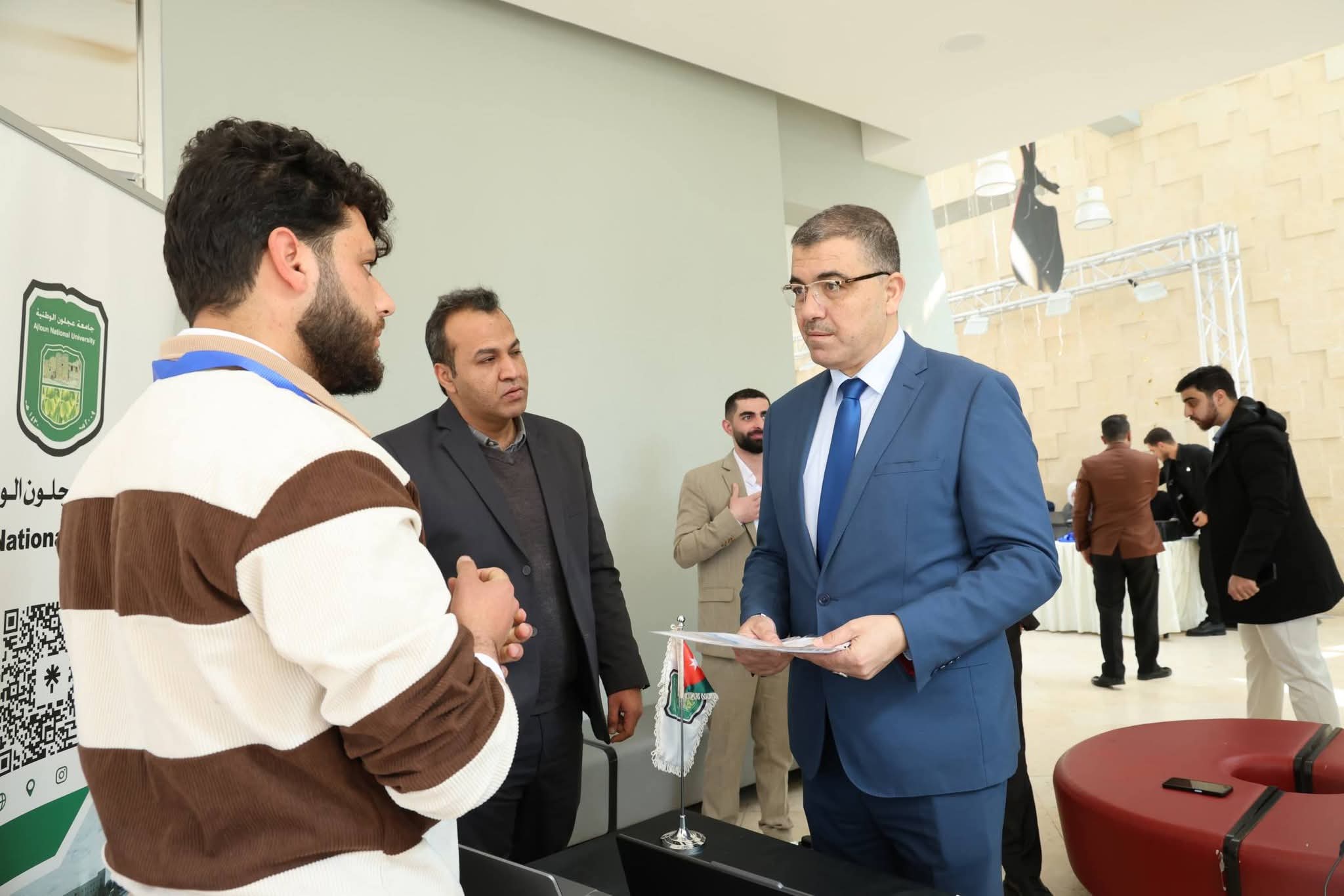 رئيس عجلون الوطنية يشارك في افتتاح الموسم الأردني للذكاء الاصطناعي
