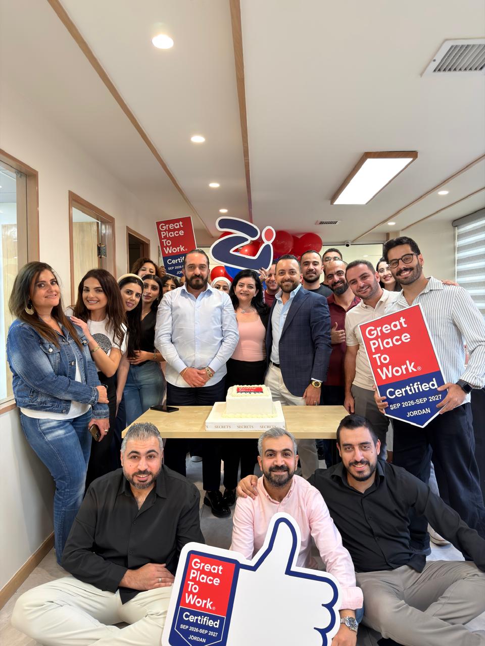 زيتا للاستشارات التسويقية (Zita Marketing) تنال شهادة Great Place to Work® في الأردن