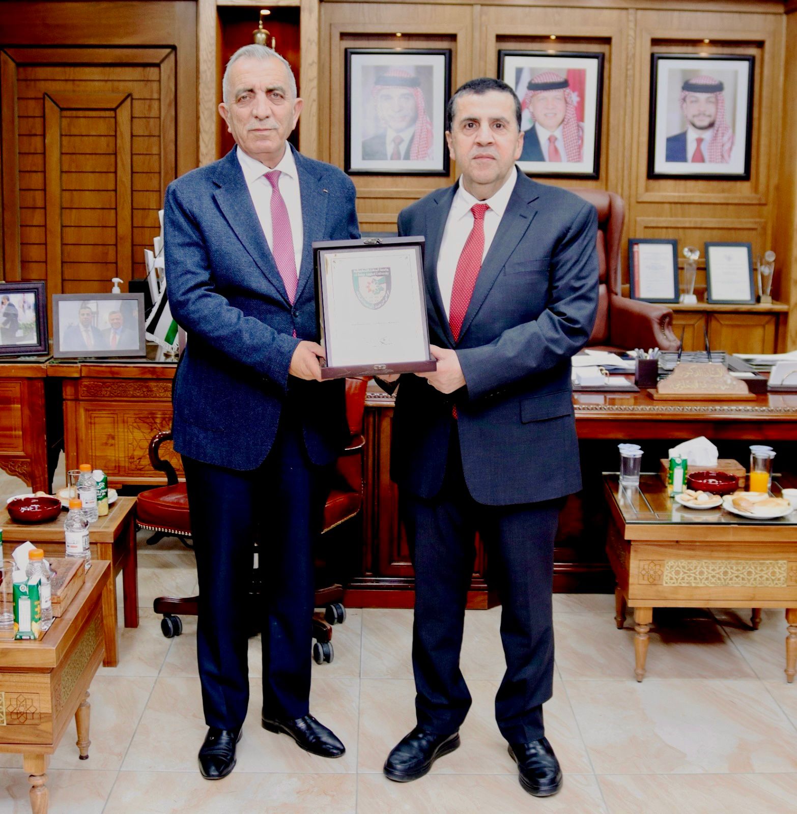 وزير الثقافة يزور جامعة البلقاء التطبيقية