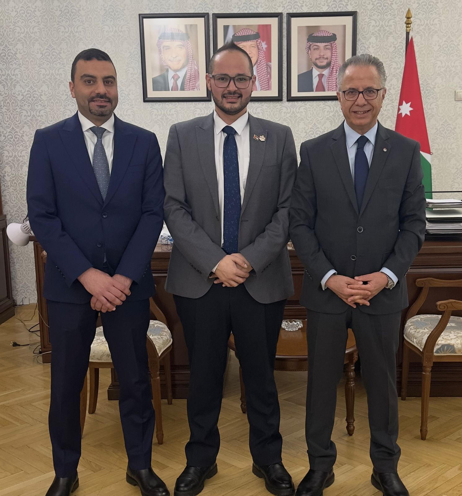 خريسات يثمن جهود السفير خالد الشوابكة 