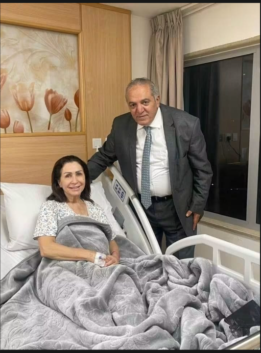 نقيب الفنَّانين يزور الفنَّانة سهير فهد عقب تعرُّضها لأزمة صحية اليوم