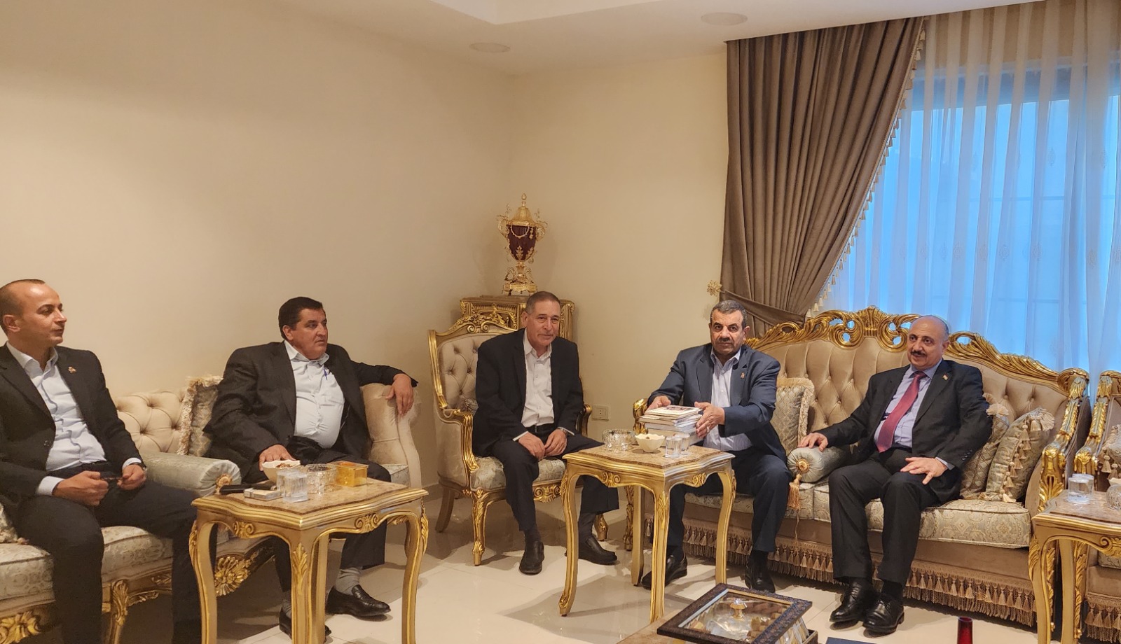 السكرتير العام لــ "YNDK" يجتمع مع الأمين العام للحزب الائتلاف الوطني | اخبار الاردن