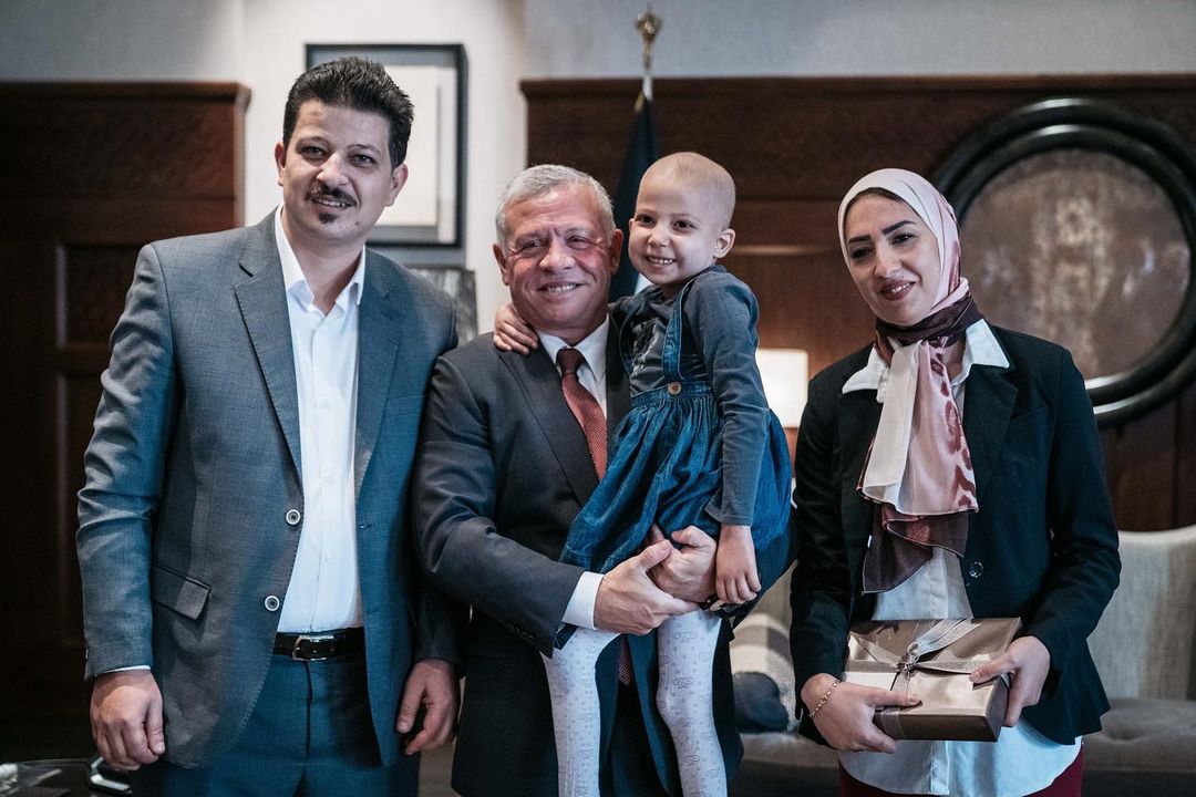 شادن و الملك عبدالله