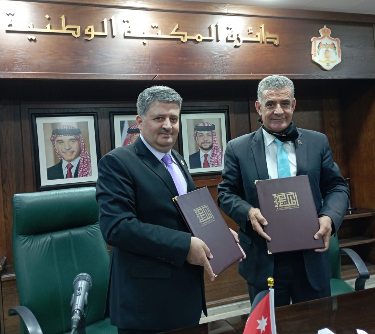 توقيع تعاون بين المكتبة الوطنية وجمعية عَون الثقافية