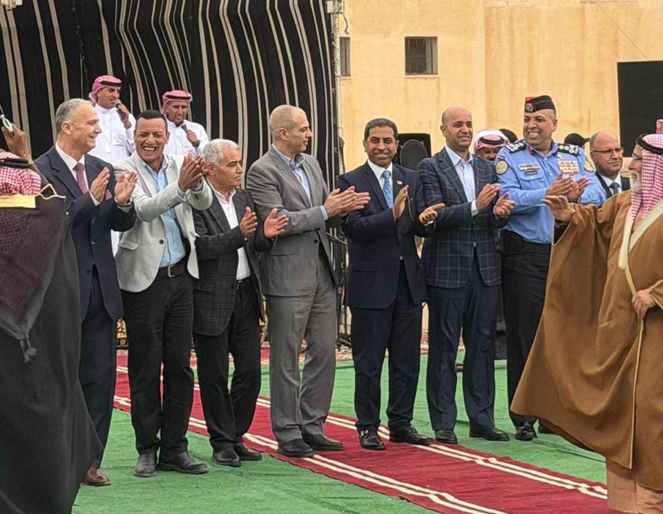 لواء الحسينية يحتفل بعيد جلالة الملك ( صور ) 