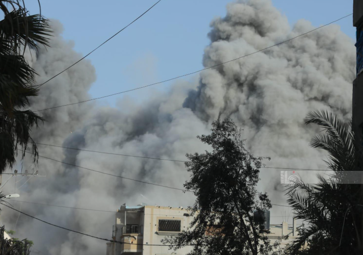 شهداء وجرحى بقصف اسرائيلي استهدف مخيم البريج في غزة 