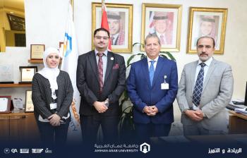 تجديد اتفاقيّة تعاون بين عمان العربية واكاديمية قبة الابتكار للاستشارات والتدريب
