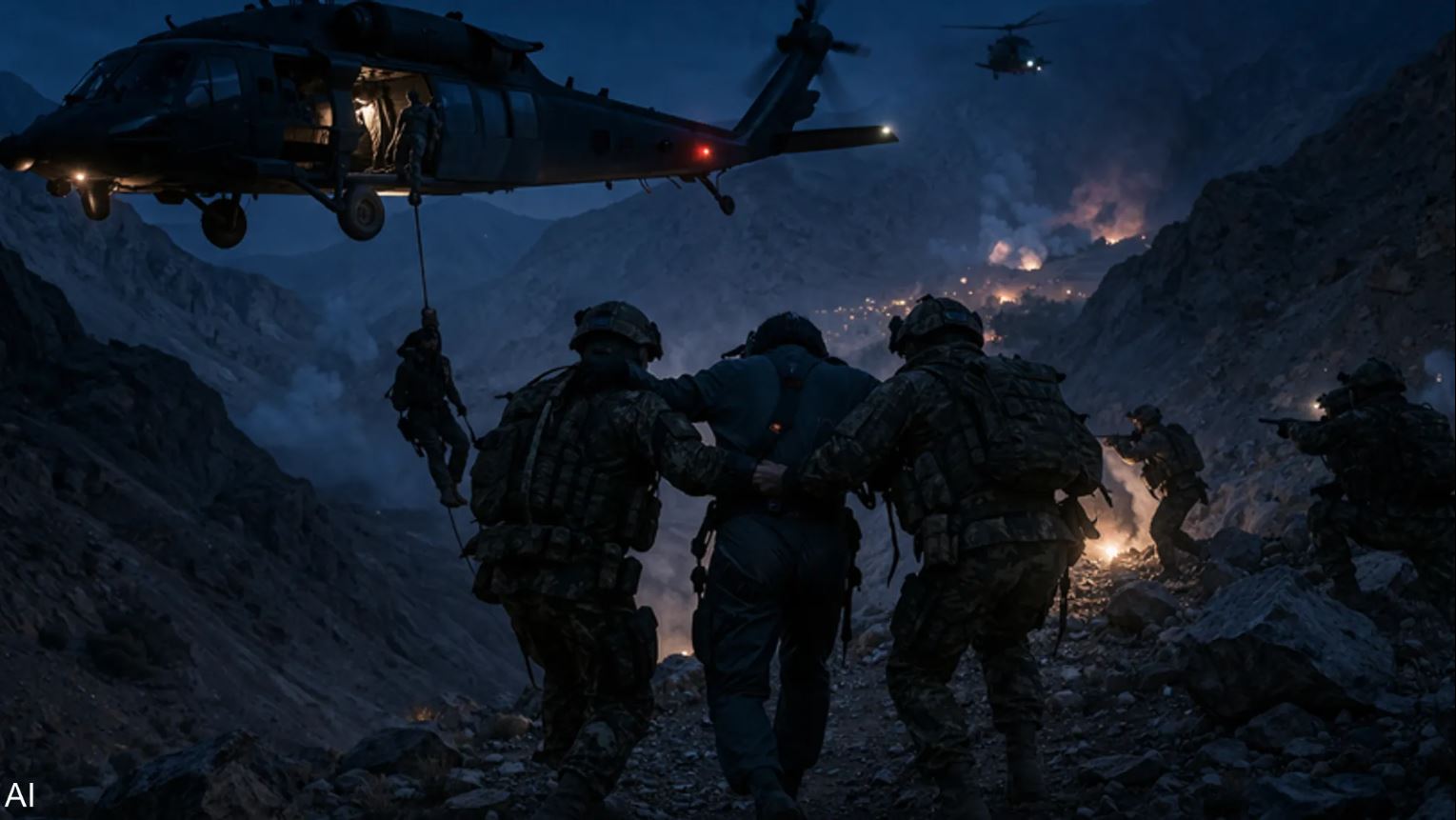 عملية سرية داخل إيران ..  كواليس إنقاذ الطيار الأميركي