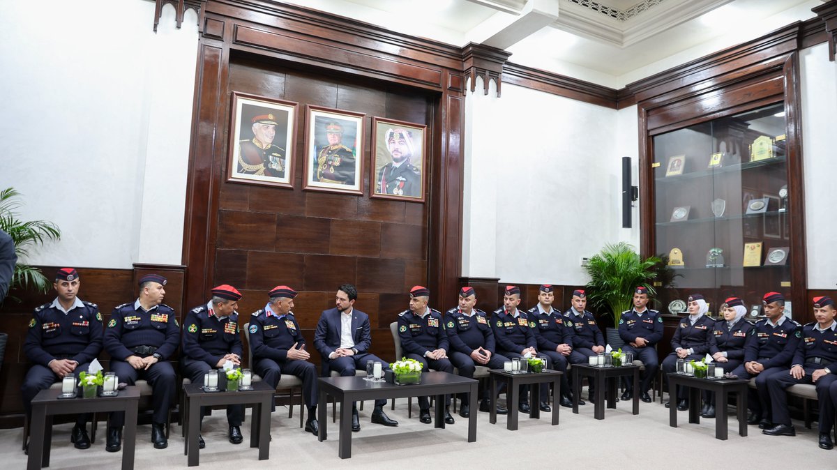 ولي العهد خلال زيارة مديرية الدفاع المدني: سلامة المواطنين أولوية