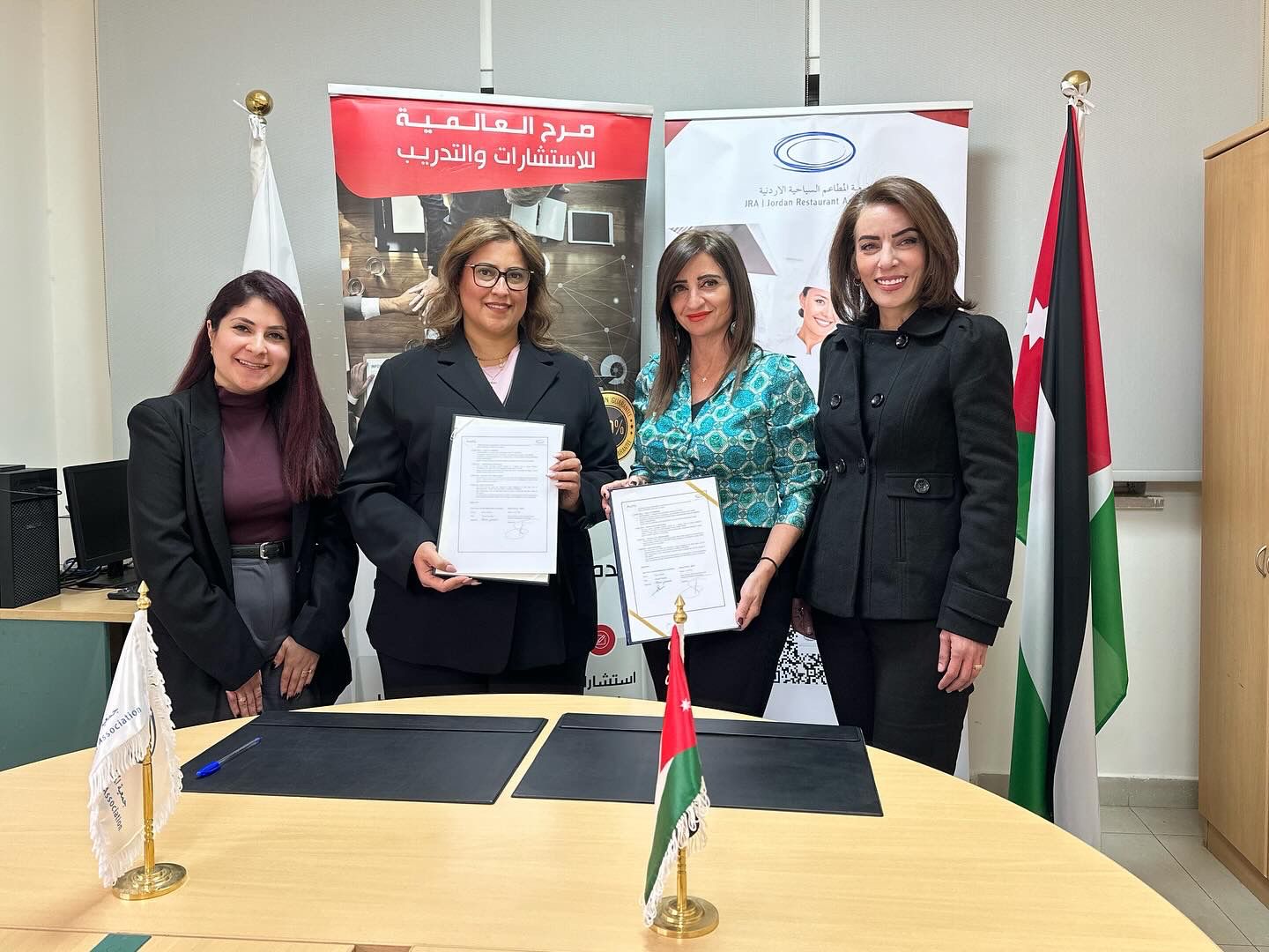جمعية المطاعم السياحية الأردنية توقّع مذكرة تفاهم مع AETS