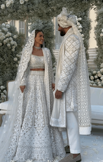 زفاف أسطوري للملياردير عمر كماني وزوجته عارضة الأزياء