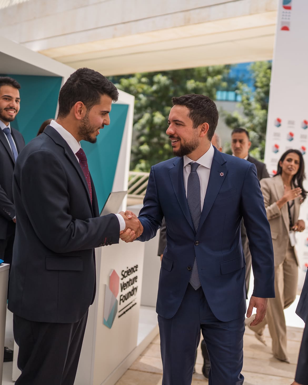 ولي العهد: من رحاب الجامعة الأردنية 