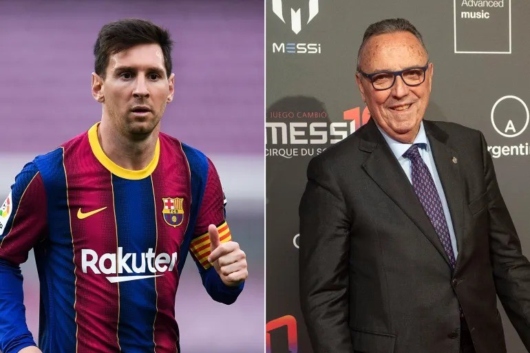 النادي أكبر منك بكثير ..  رئيس برشلونة السابق يفتح النار على ميسي
