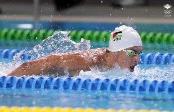 السلعوس والور يتأهلان لنصف نهائي سباحة دورة ألعاب التضامن الإسلامي