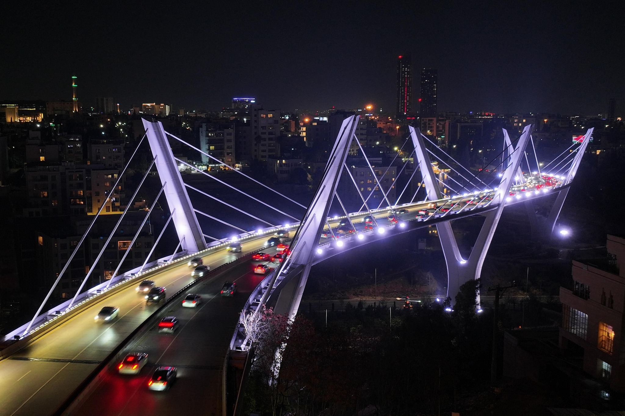 إغلاق جزئي لجسر عبدون بدءا من العاشرة مساء