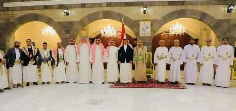 Image:الرئيس اليمني السابق يعلق على زيارة الوفد السعودي العماني لصنعاء