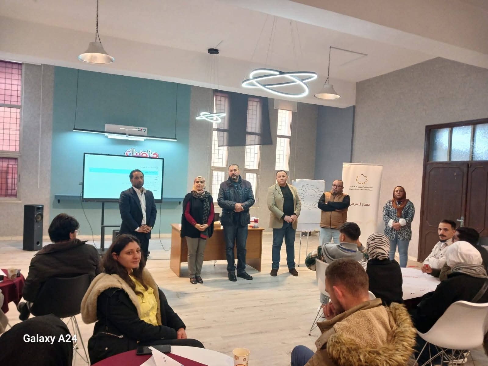لقاء حواري في مركز شباب البلقاء النموذجي