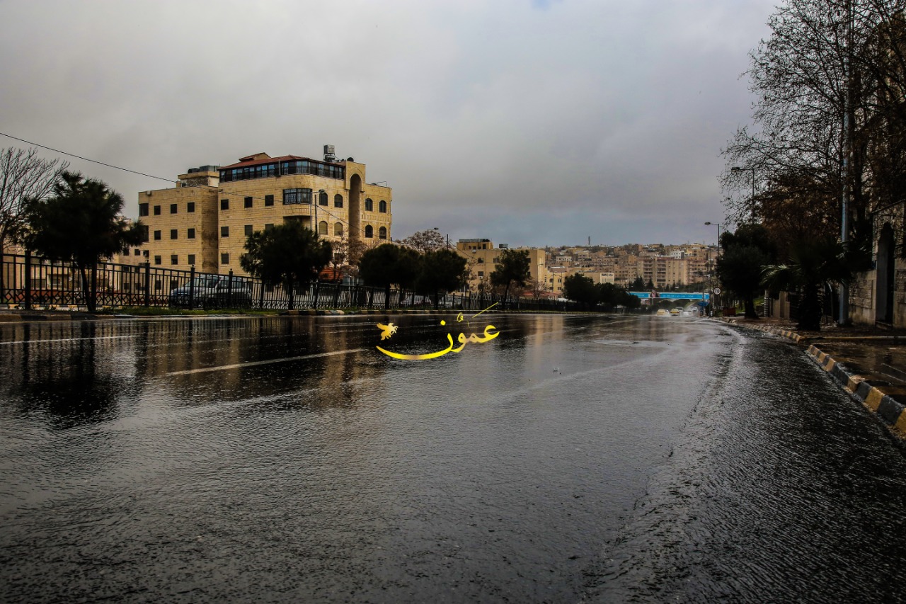 أمطار غزيرة وزخات بَرَد في بعض مناطق المملكة