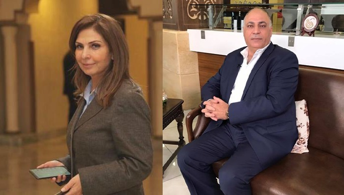 فلحة بريزات وسعد حتر