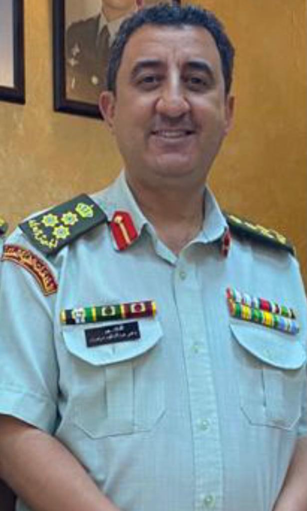 العميد الطبيب باهي الحياصات مبارك الترفيع 