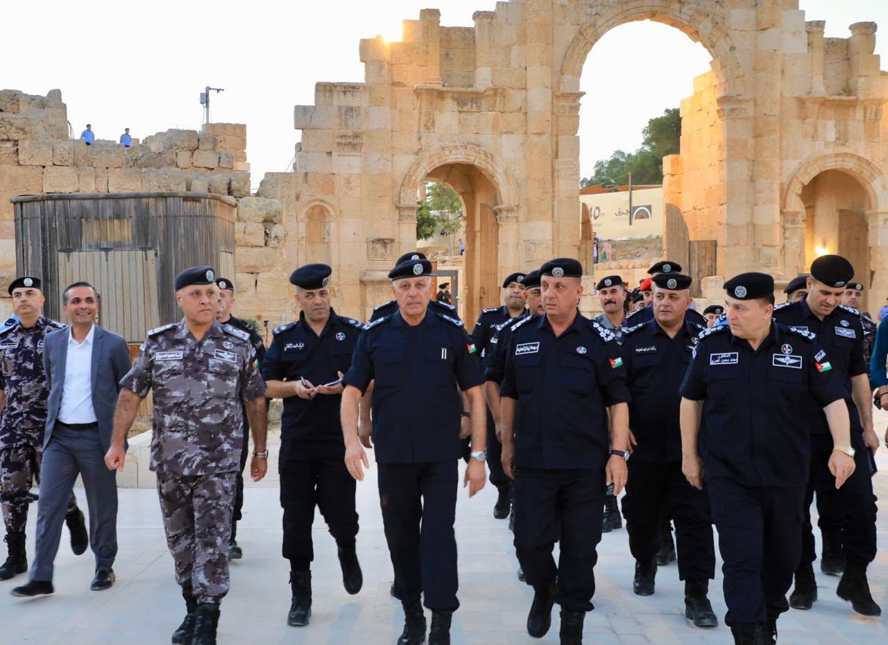 المعايطة يطلع على الجاهزية الامنية لتأمين مهرجان جرش 
