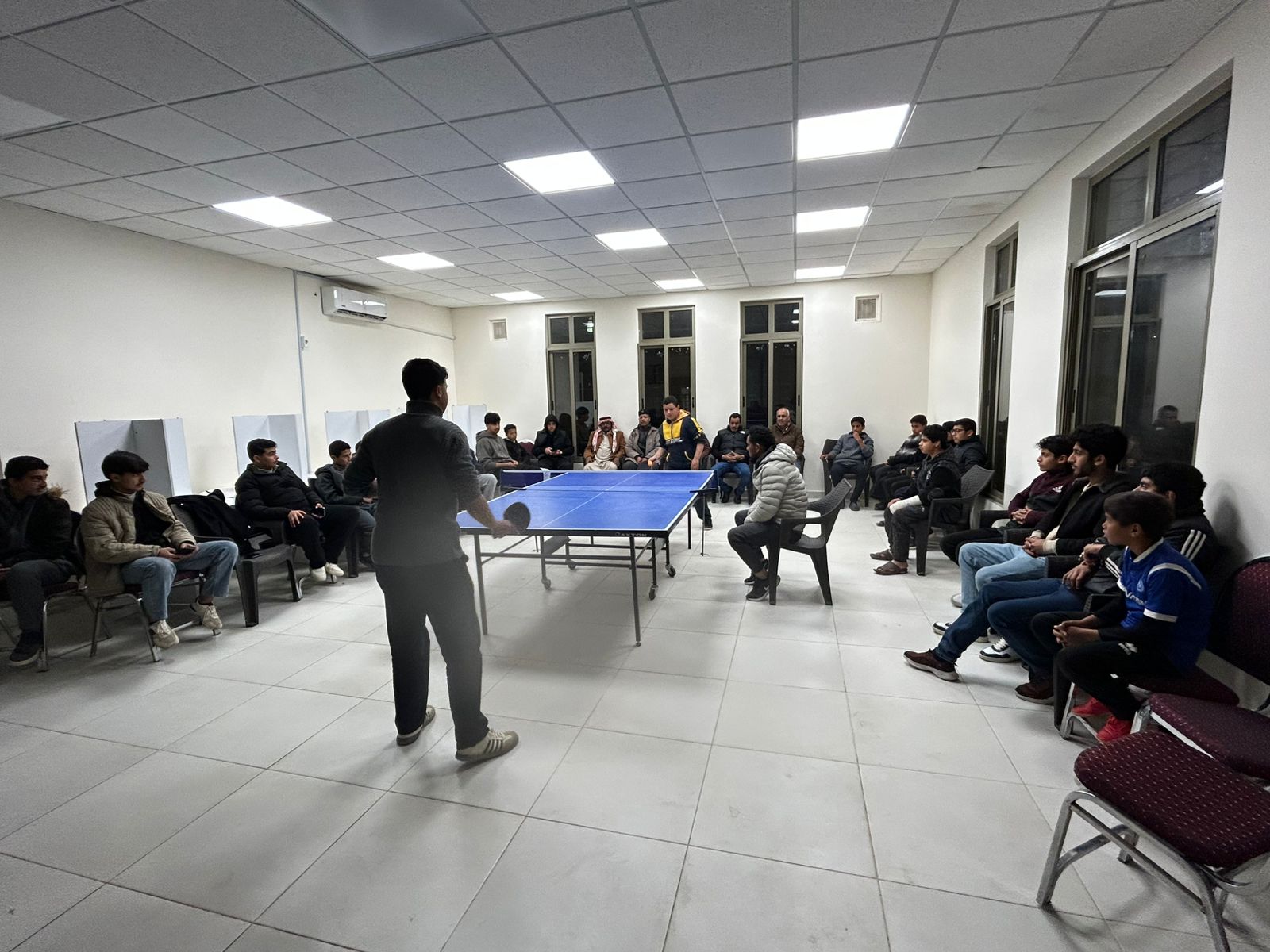 انطلاق بطولة تنس الطاولة الرمضانية في مركز شباب وشابات الفيصلية والجيزة 