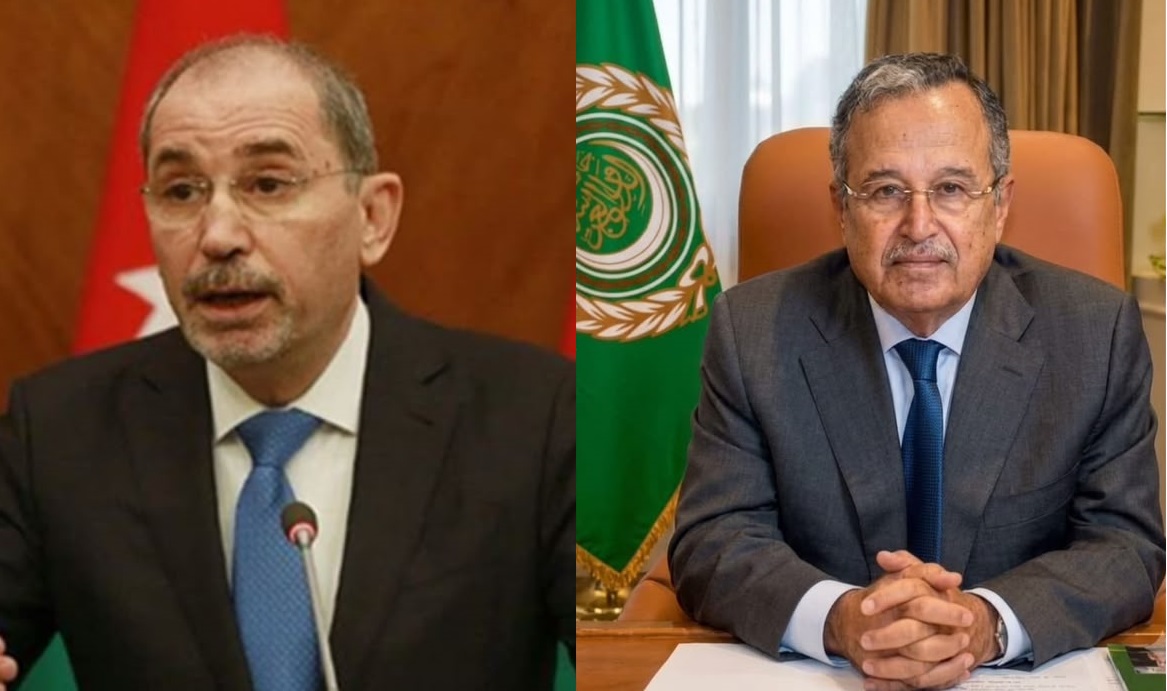 وزير الخارجية يتلقى اتصالا هاتفيا من أمين عام الجامعة العربية