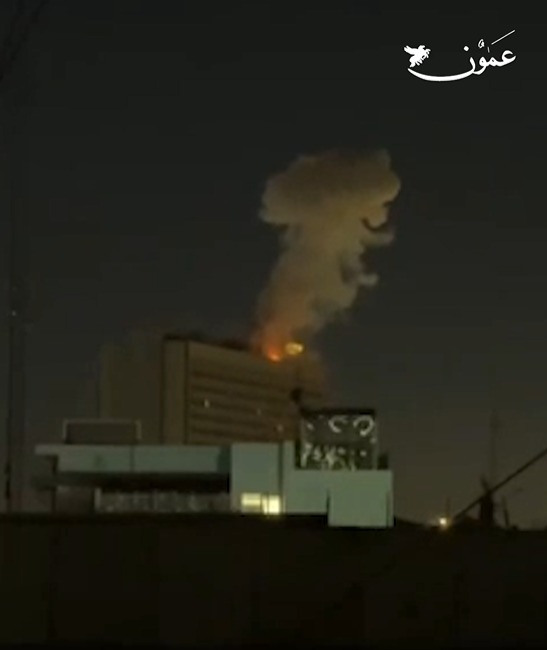 مقذوف يستهدف فندق الرشيد في بغداد ويتسبب بحريق