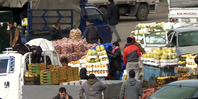 1977 طناً من الخضار ترد السوق المركزي الاثنين