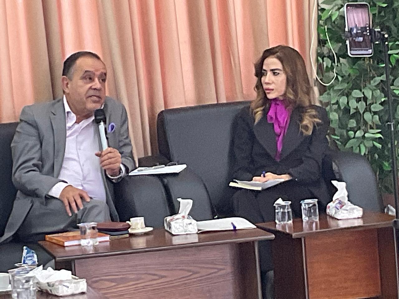 الرنتاوي يحاضر بالاردنية للعلوم والثقافة حول الشرق الأوسط ومستقبل  القضية الفلسطينية 