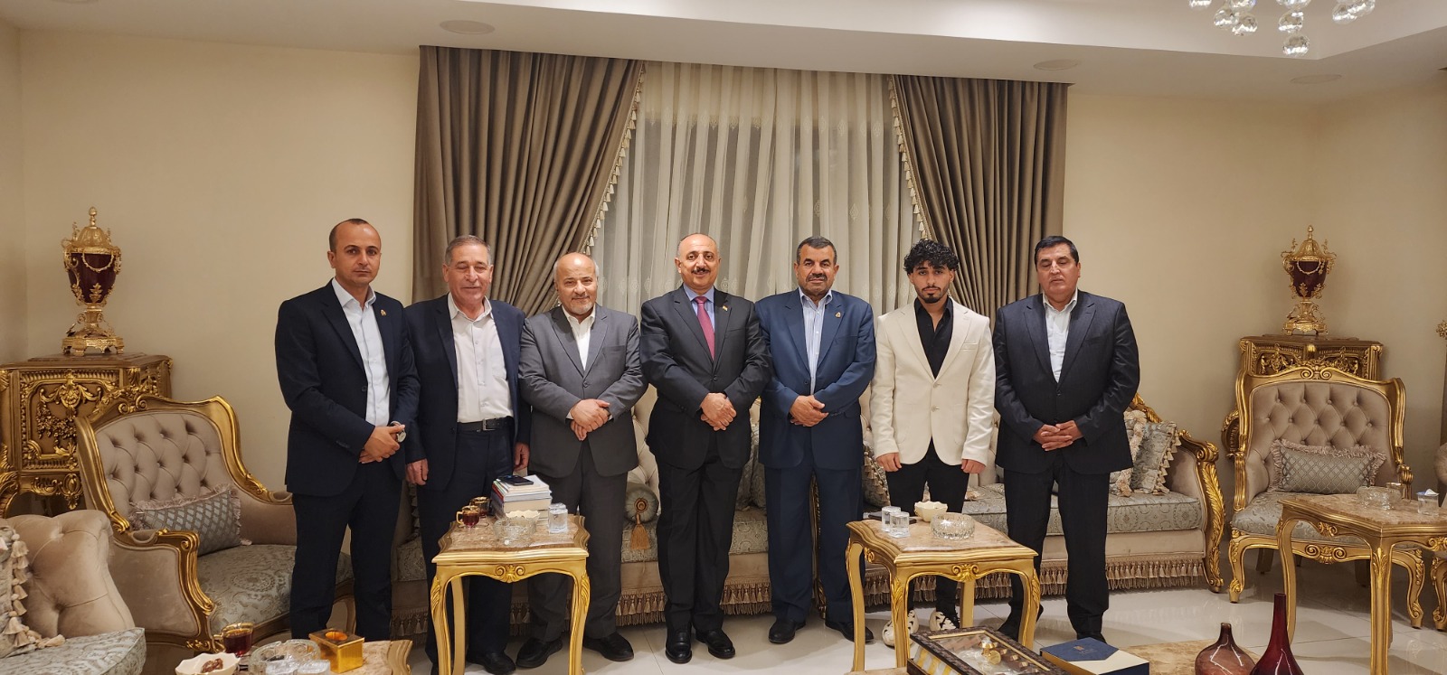 السكرتير العام لــ "YNDK" يجتمع مع الأمين العام للحزب الائتلاف الوطني | اخبار الاردن