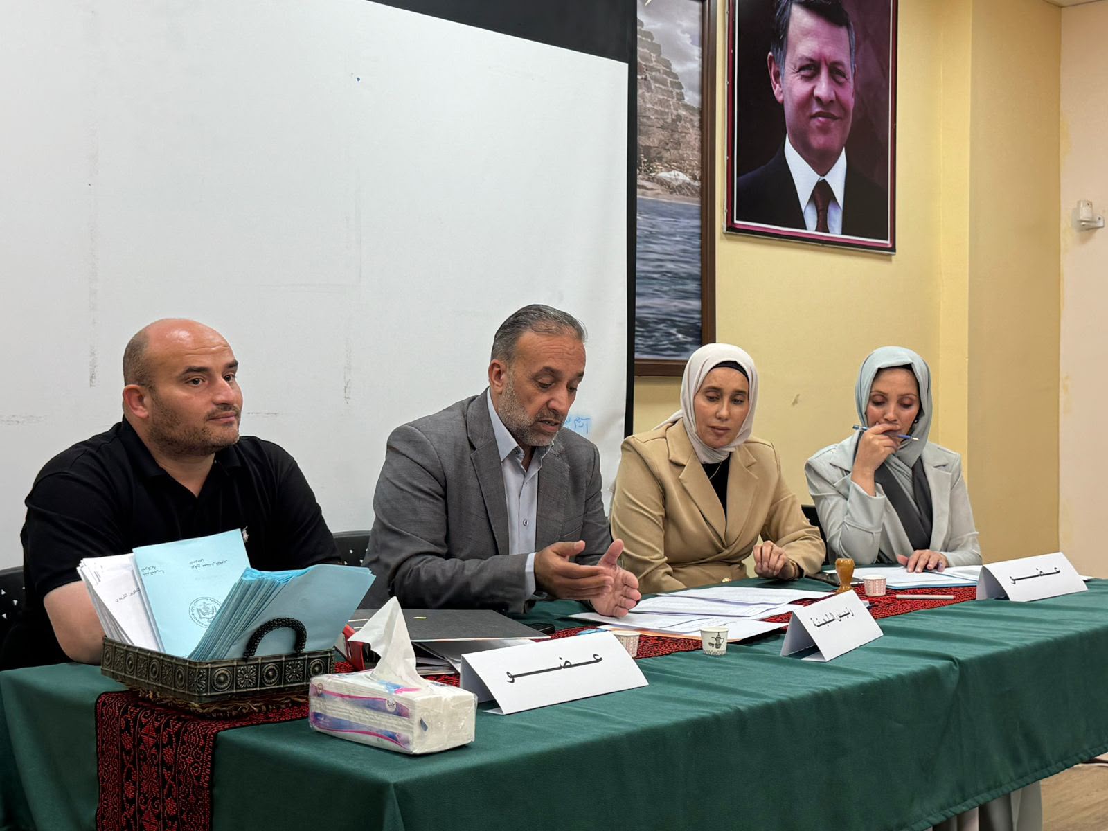 اننتخابات مجالس شبكات المدارس في تربية الكرك