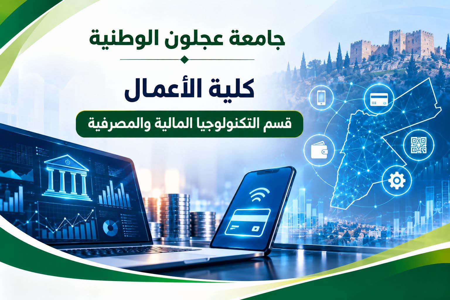 كلية الأعمال في جامعة عجلون الوطنية تعزّز الوعي المالي والرقمي من خلال مشاركة مجتمعية متخصصة